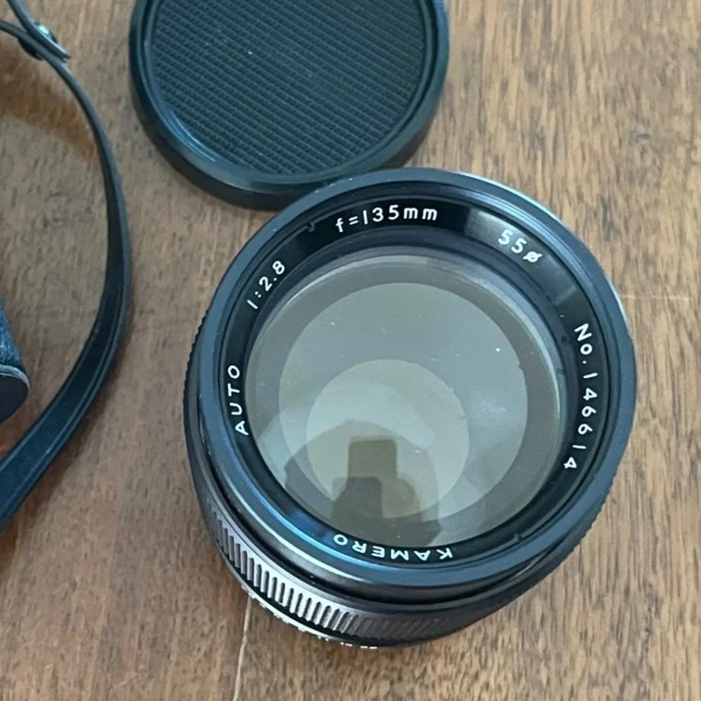 Vintage Kamero Auto 135mm f/2.8‎ Lens TESTED